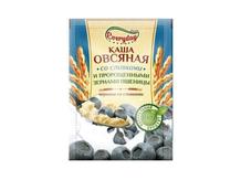 Каша овсяная ТМ "Everyday" со сливками и пророщенными зернами пшеницы черника со сливками